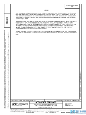 SAE AS 34011 Series PDF