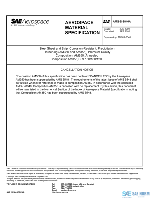 SAE AMSS 8840 Series PDF