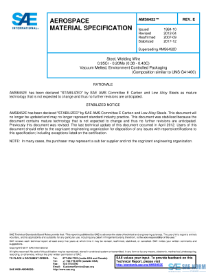 SAE AMS 6452 Series PDF