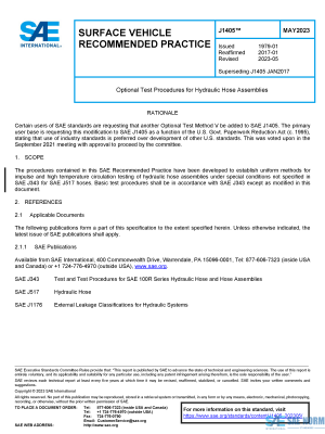 SAE J 1405 Series PDF