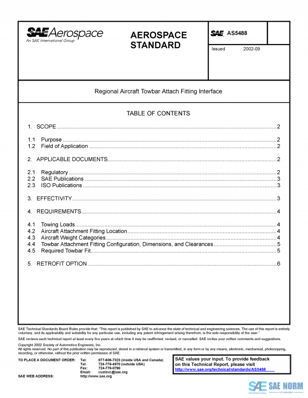 SAE AS 5488 Series PDF