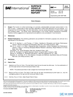 SAE J 264 Series PDF