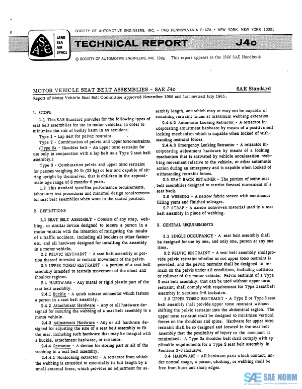SAE J 4 Series PDF