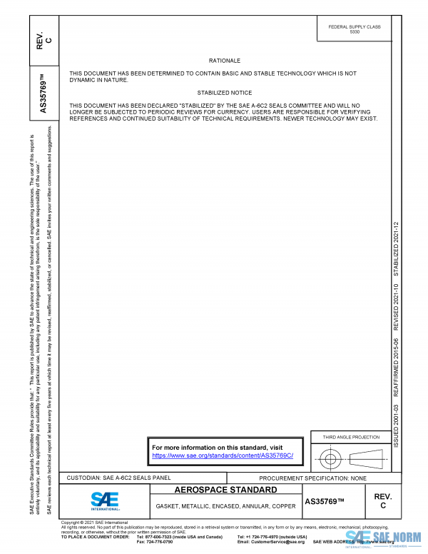 SAE AS 35769 Series PDF