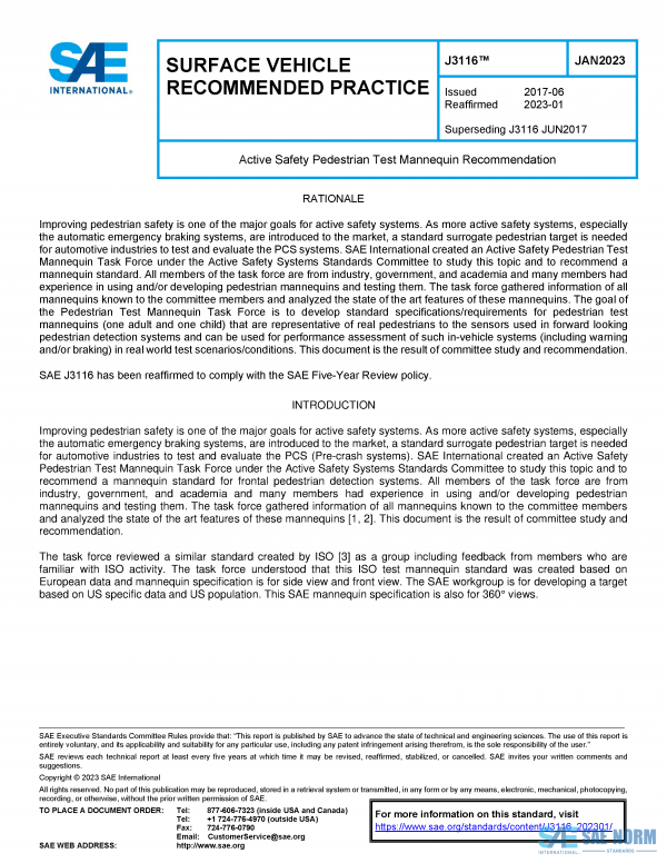 SAE J 3116 Series PDF