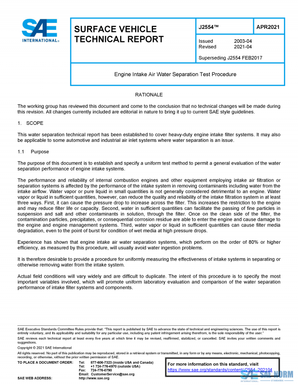SAE J 2554 Series PDF