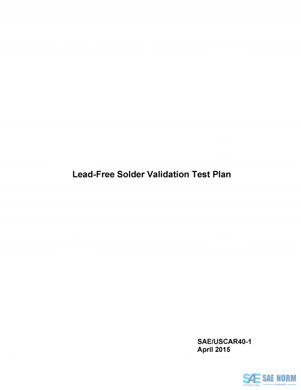 SAE USCAR 40 Series PDF