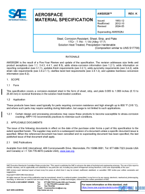 SAE AMS 5528 Series PDF