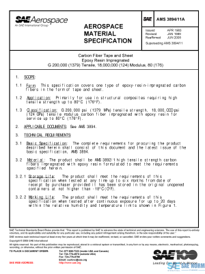 SAE AMS 3894/11 Series PDF