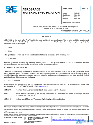 SAE AMS 5786 Series PDF