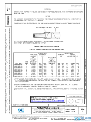 SAE AS 22759/92 Series PDF