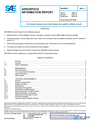 SAE AIR 1083 Series PDF