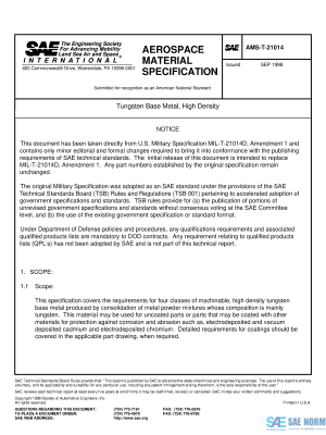 SAE AMST 21014 Series PDF