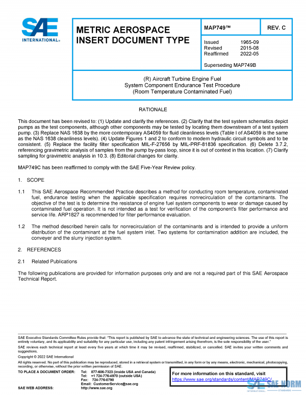 SAE MAP 749 Series PDF