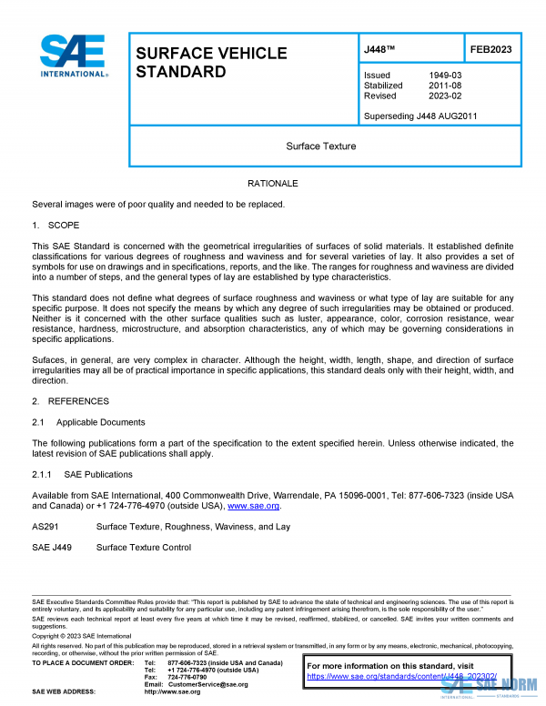SAE J 448 Series PDF