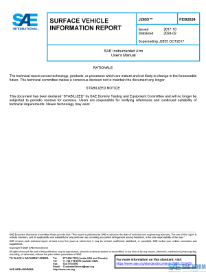SAE J 2855 Series PDF