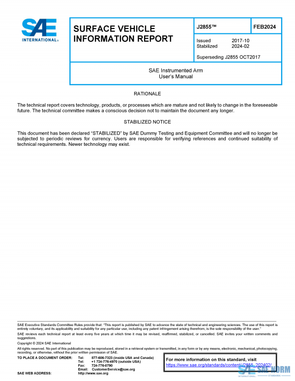 SAE J 2855 Series PDF