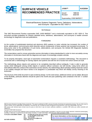 SAE J 1930 Series PDF