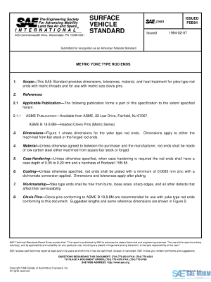 SAE J 1651 Series PDF