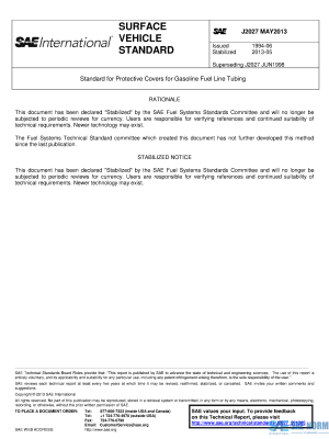 SAE J 2027 Series PDF