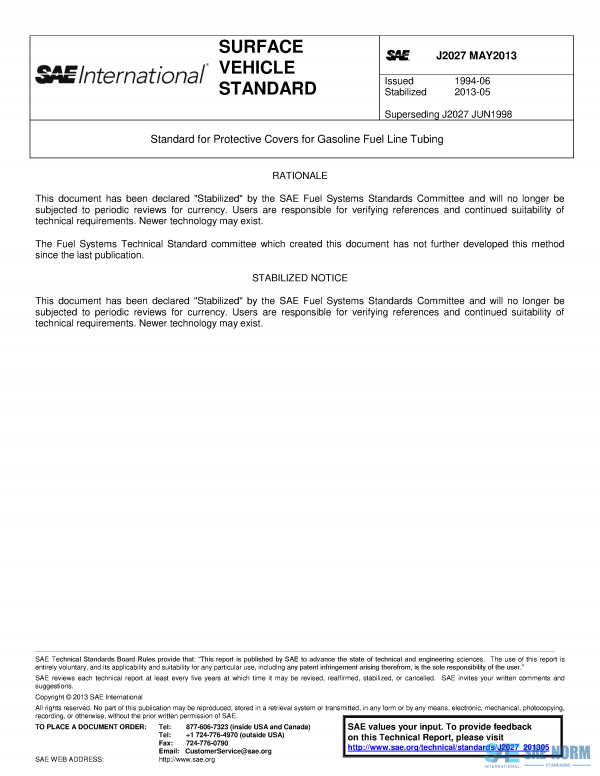 SAE J 2027 Series PDF