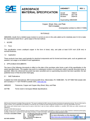 SAE AMS 4500 Series PDF