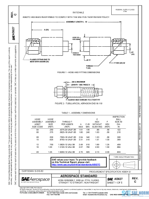 SAE AS 627 Series PDF