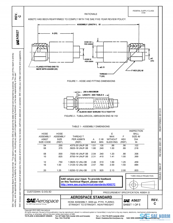 SAE AS 627 Series PDF