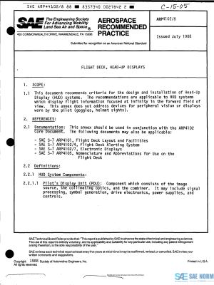 SAE ARP 4102/8 Series PDF