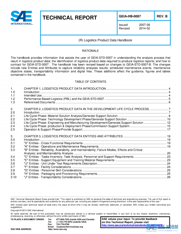 SAE GEIAHB 0007 Series PDF