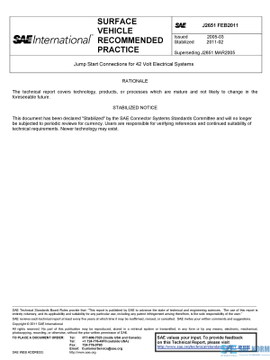 SAE J 2651 Series PDF