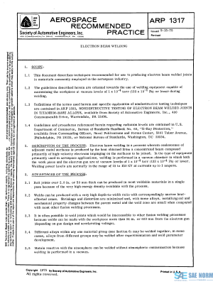 SAE ARP 1317 Series PDF