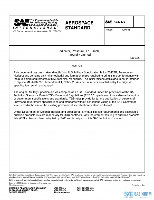 SAE AS 23479 Series PDF