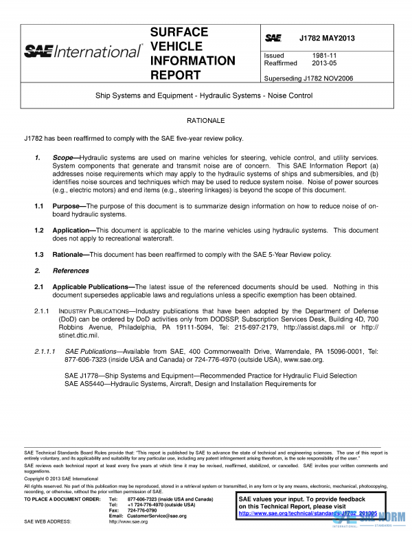 SAE J 1782 Series PDF
