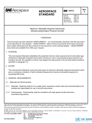 SAE AS 418 Series PDF