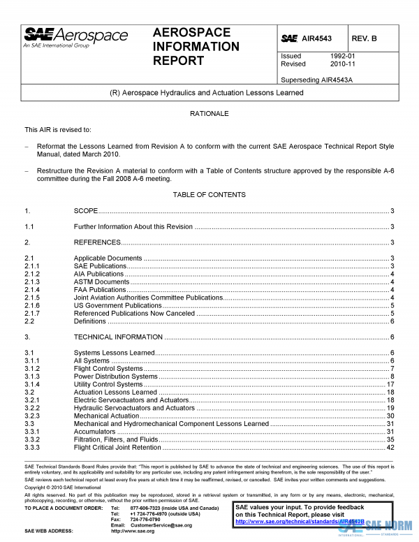 SAE AIR 4543 Series PDF