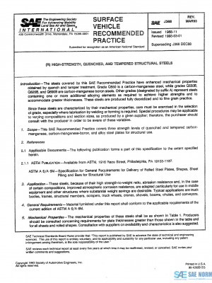 SAE J 368 Series PDF
