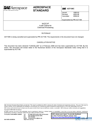 SAE AS 7108 Series PDF