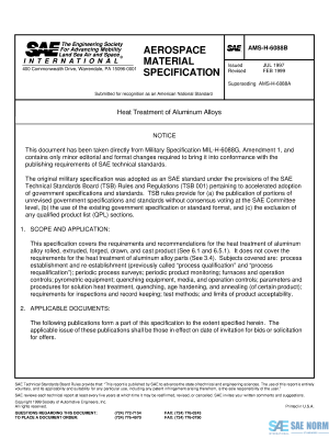 SAE AMSH 6088 Series PDF