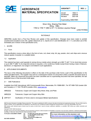 SAE AMS 4766 Series PDF