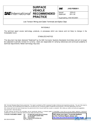 SAE J 163 Series PDF