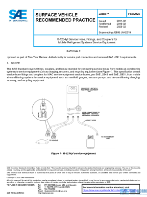 SAE J 2888 Series PDF