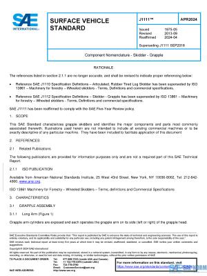 SAE J 1111 Series PDF