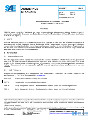 SAE AS 6279 Series PDF