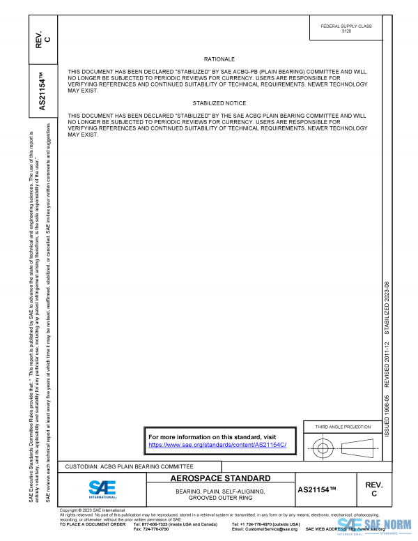 SAE AS 21154 Series PDF