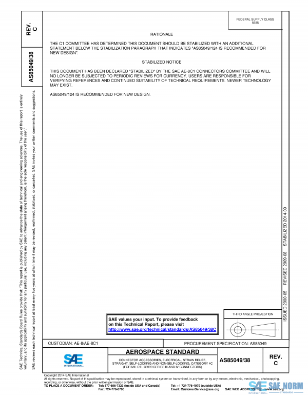 SAE AS 85049/38 Series PDF