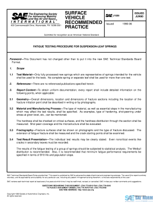 SAE J 1528 Series PDF