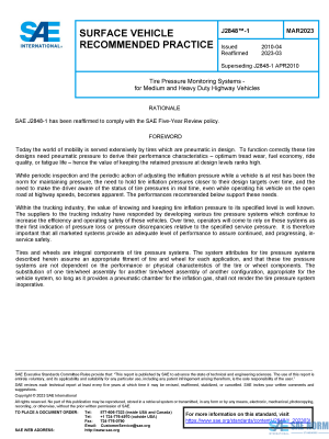 SAE J 2848/1 Series PDF