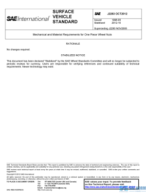SAE J 2283 Series PDF