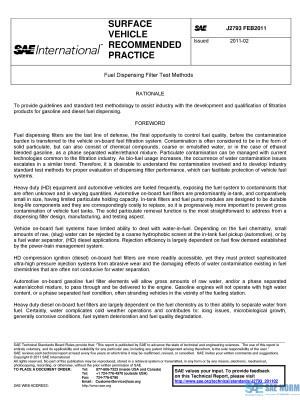 SAE J 2793 Series PDF